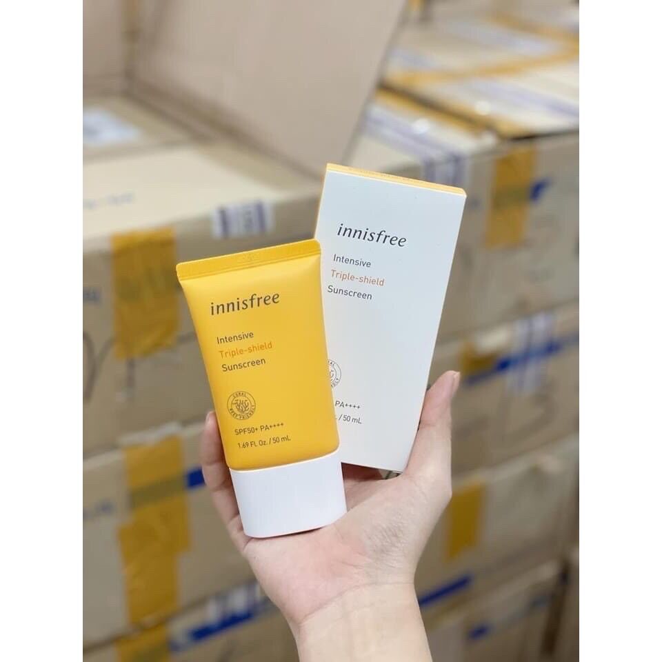 [HCM]Kem chống nắng Innisfree Eco Uv Sunblock spf50 pa+ 50ml Korea cam kết hàng đúng mô tả chất lượng đảm bảo an toàn đến sức khỏe người sử dụng đa dạng mẫu mã màu sắc kích cỡ