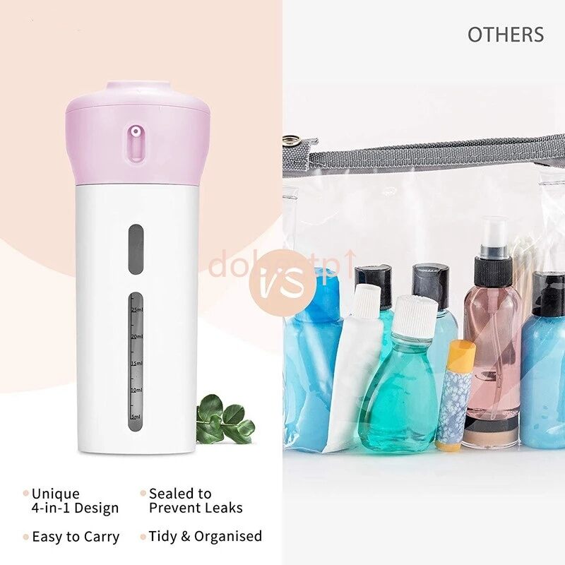 Bình chiết mỹ phẩm du lịch 4 in 1