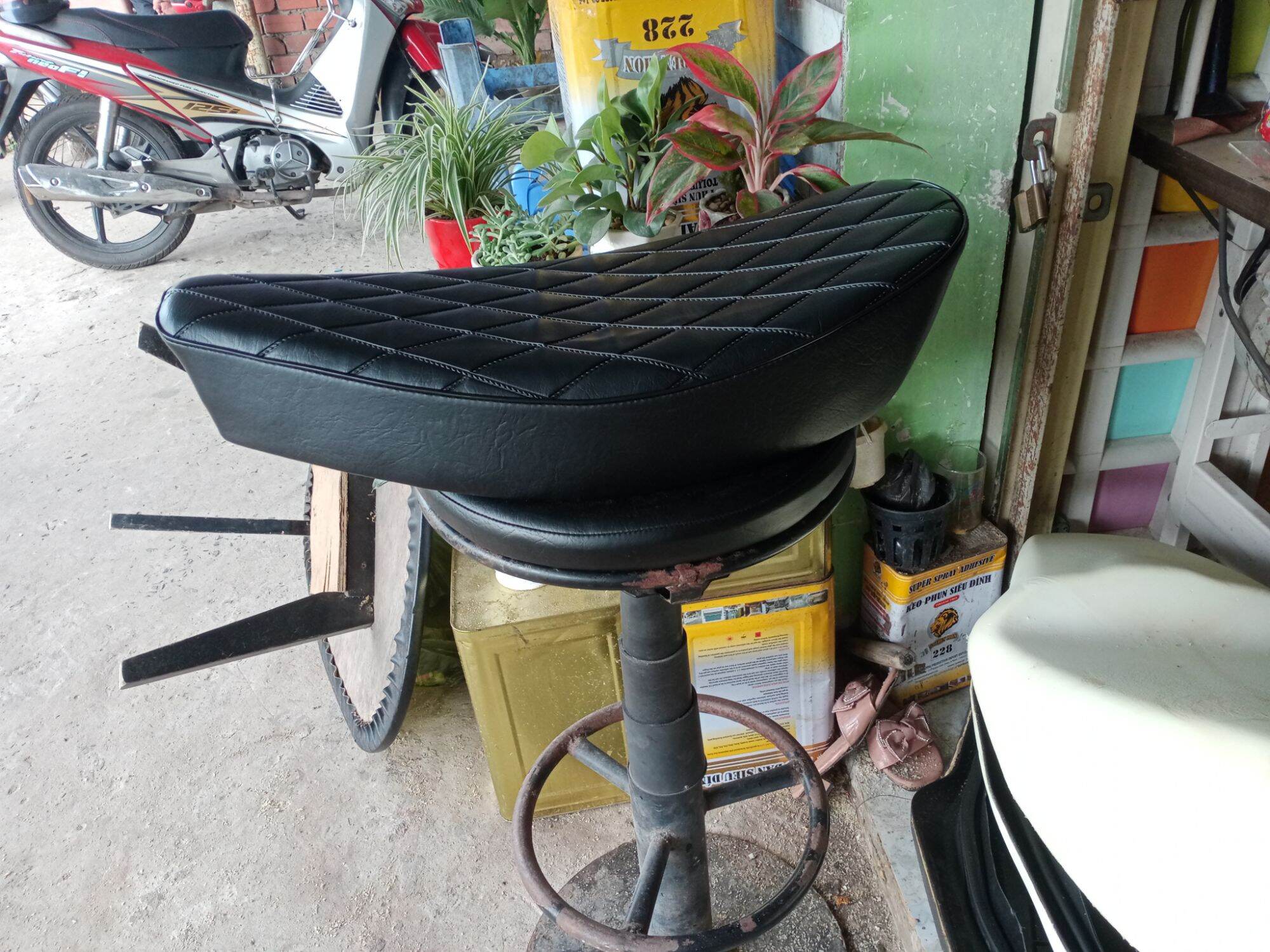 yên xe Chaly xuồn kiểu