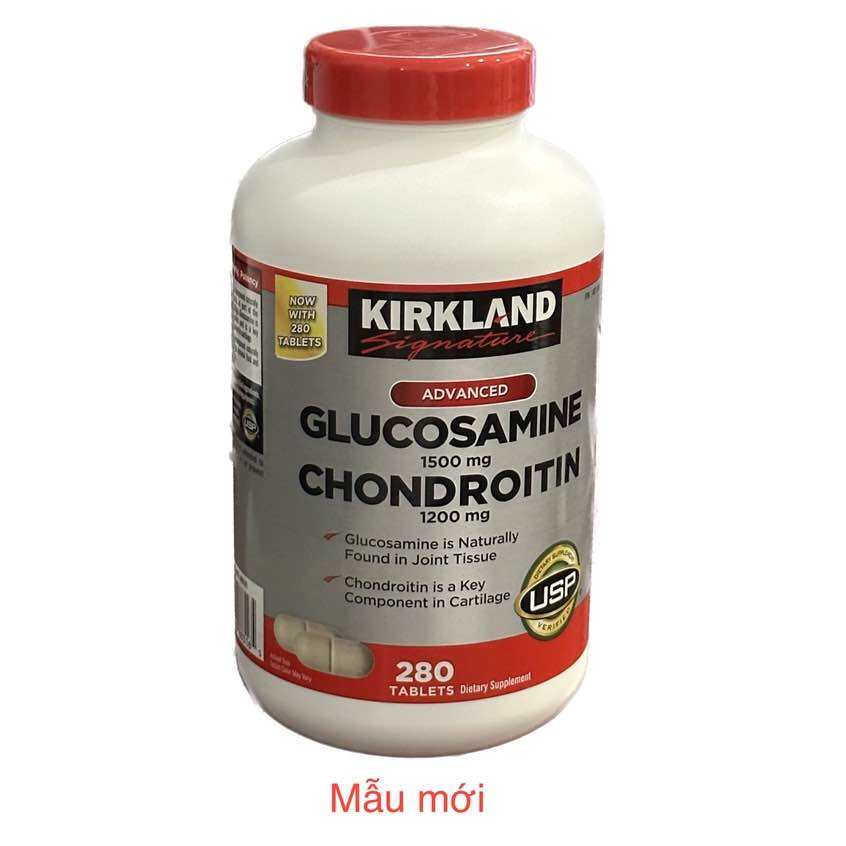 mẫu mới 280v viên uống bổ trợ xương khớp glucosamine 280v