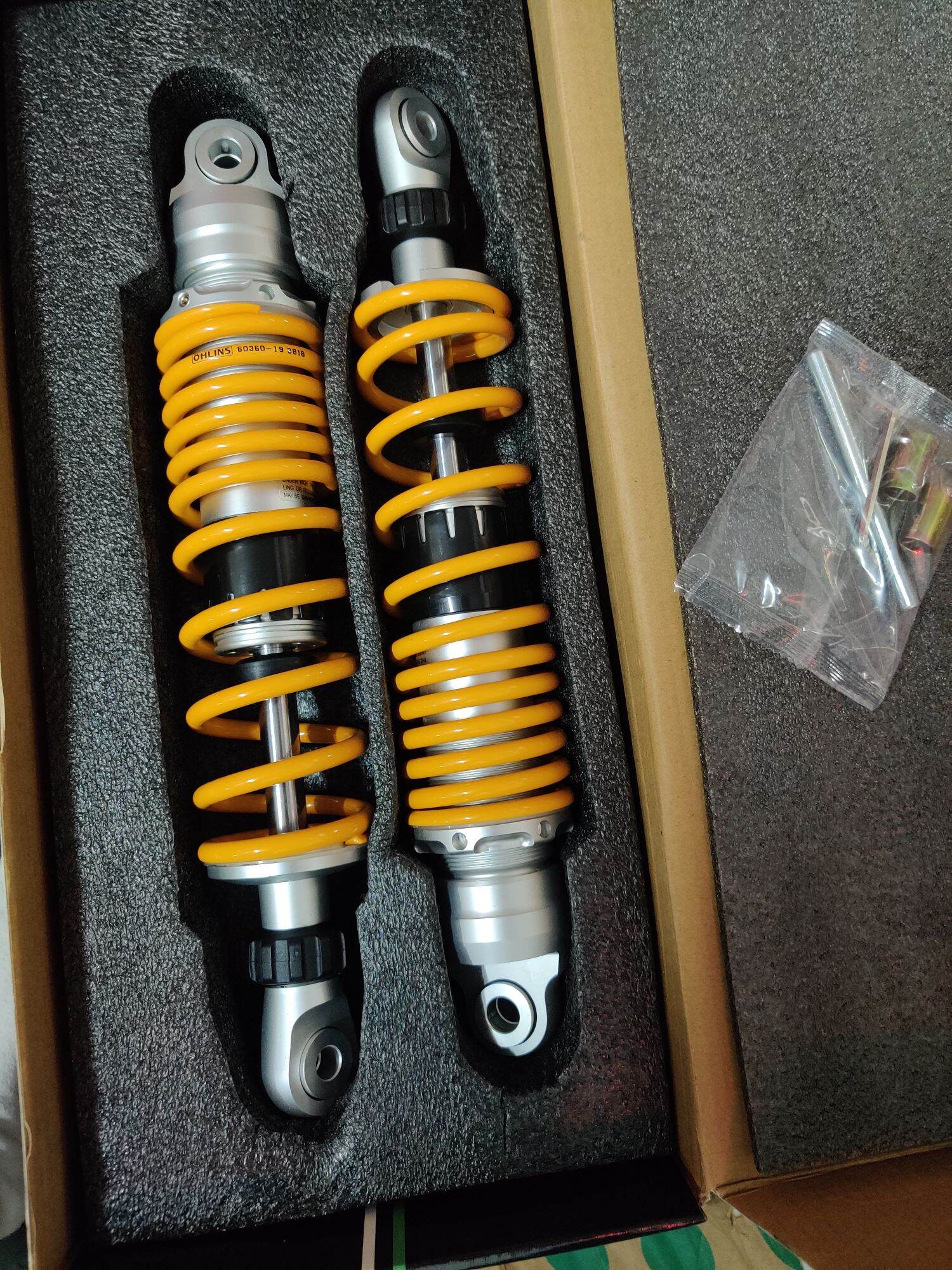 (Tăng chỉnh thật ✓✓✓) Phuộc Ohlins ko bình lắp SIRIUS JUPITER Dream Wave Elegant Charly Caphe Win Galaxy TAURUS MAX CUB78...