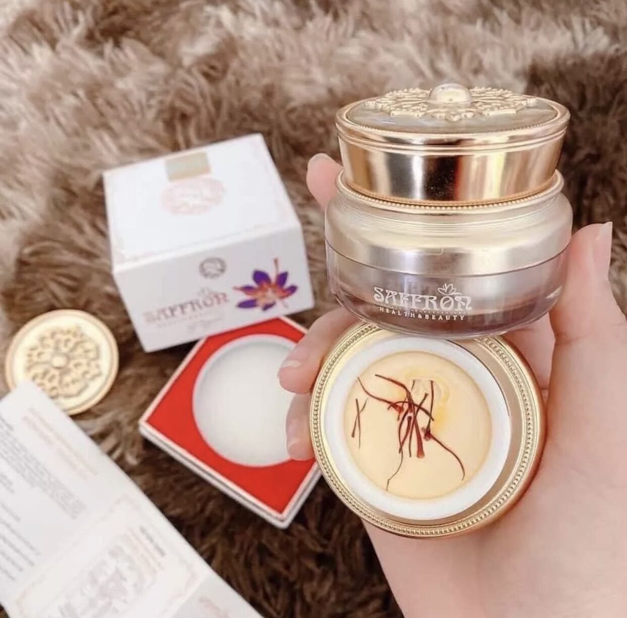 Kem face nám saffron hải âu việt - giá sỉ hộp 20 gam