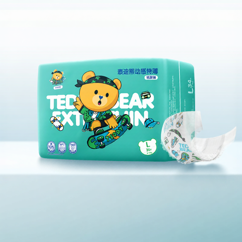 Teddy Bear | Dynamic Pull-Up Diapers - 4