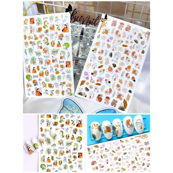 STICKER HOT 13K/2TẤM 2 MẪU
