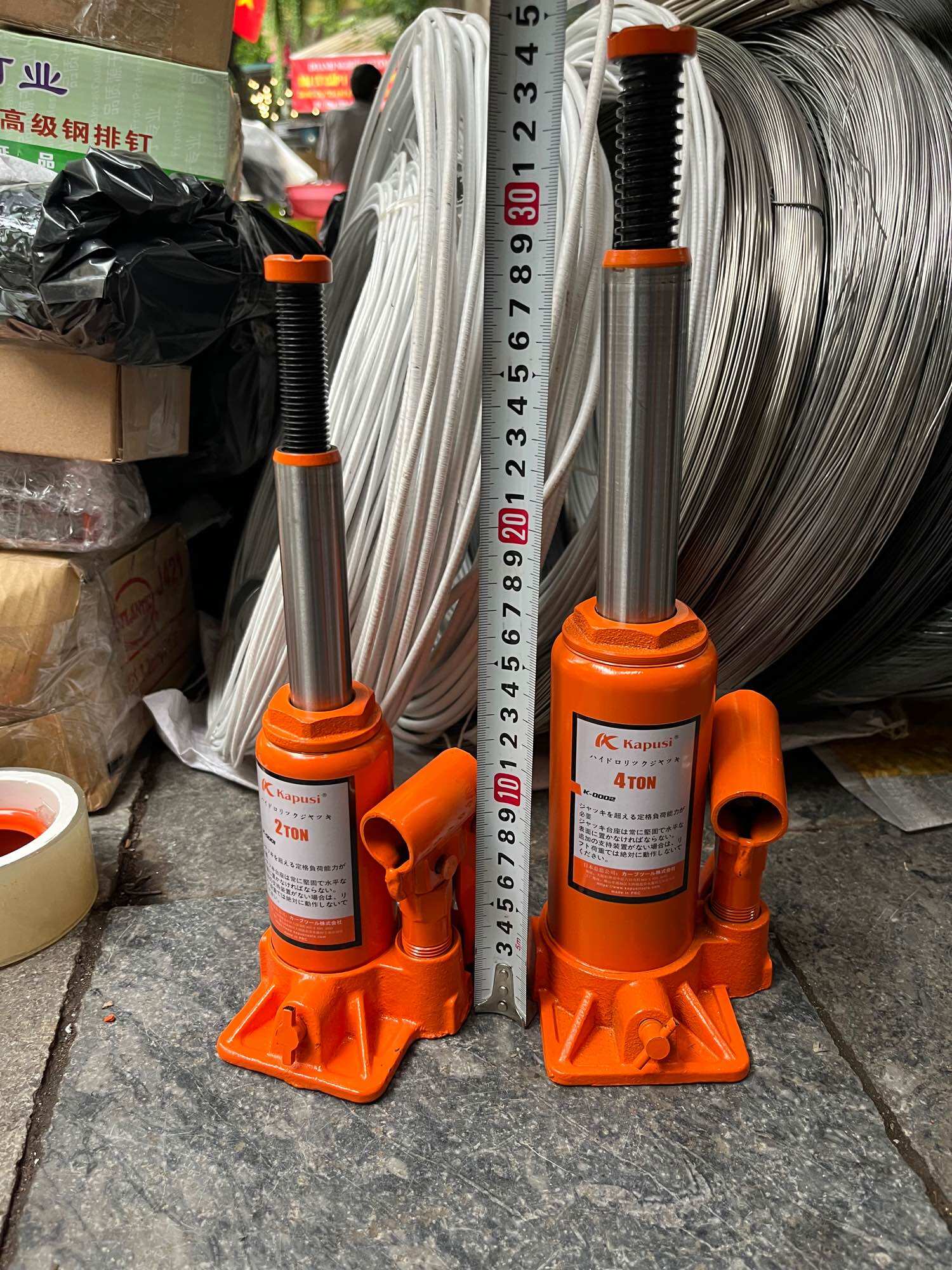 Kích nâng oto 4T, con đội thủy lực 4 tấn