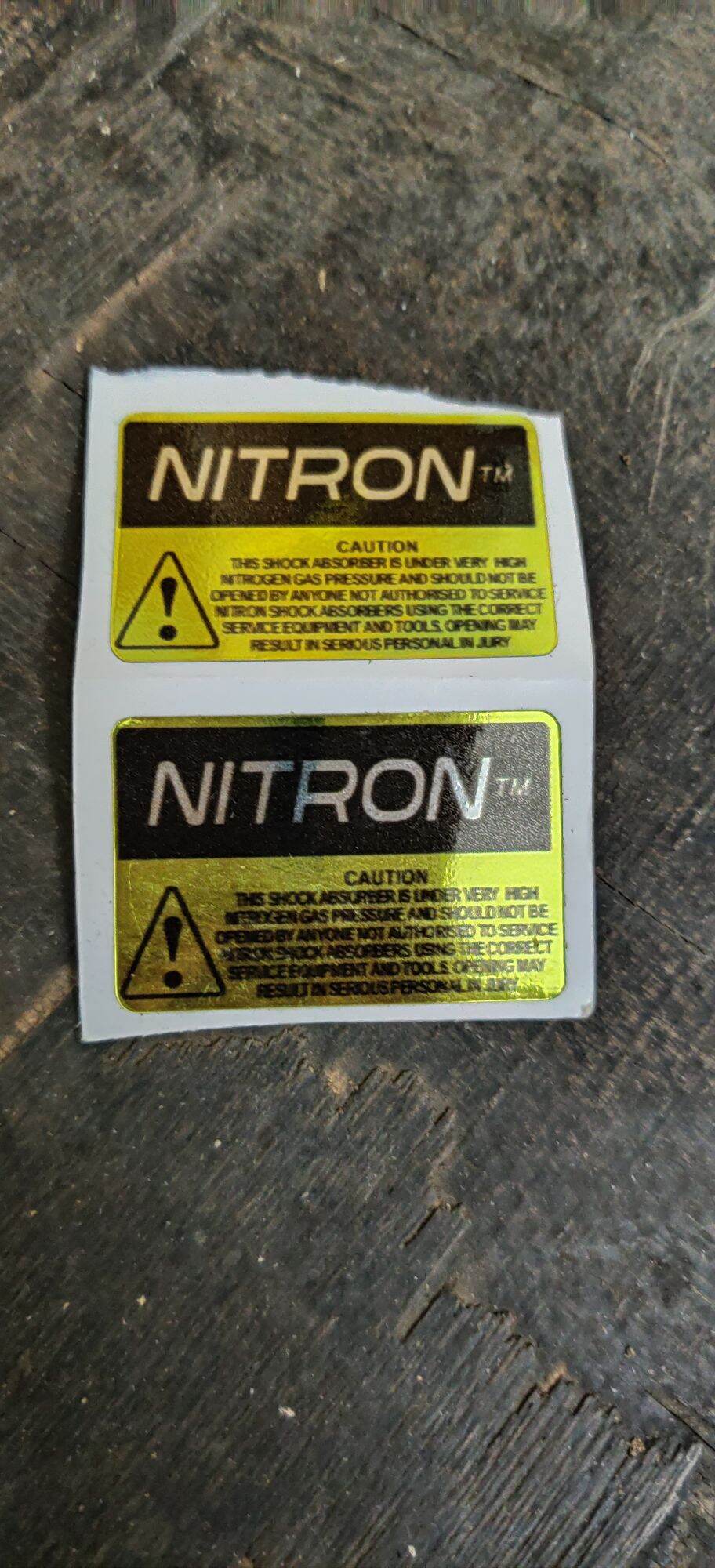 Tem Nitron/RCB mạ vàng dán phuộc ,dán xe
