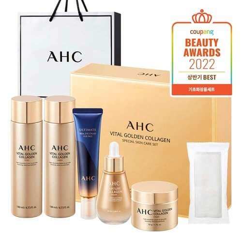 Set dưỡng da cao cấp 5 món mới nhất của AHC chuẩn auth