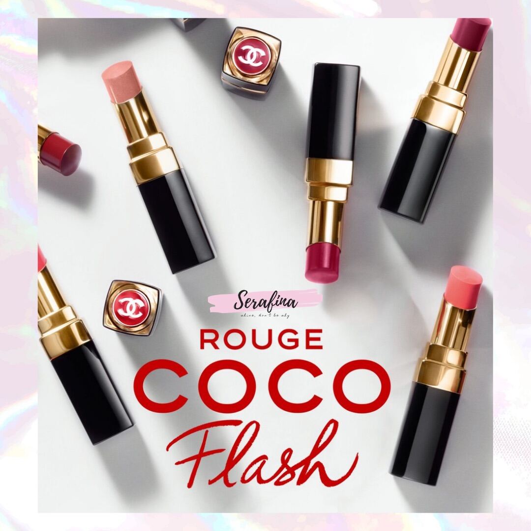 97 Ferveur - Hồng da - Son CHANEL ROUGE COCO FLASH dưỡng môi căng bóng, lên  màu chuẩn 3g fullbox 