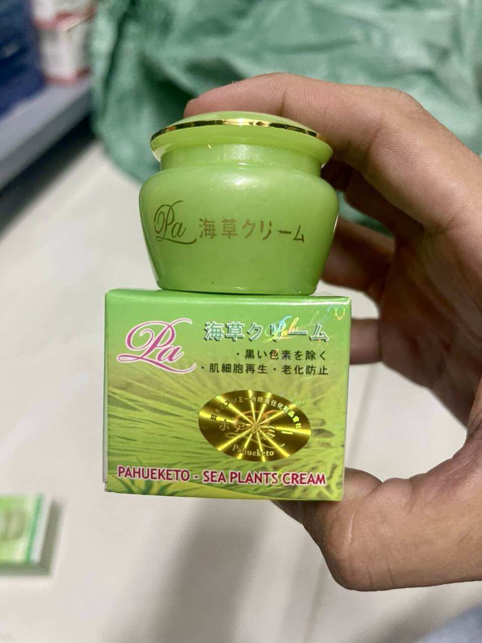 Kem hải thảo pahueketo