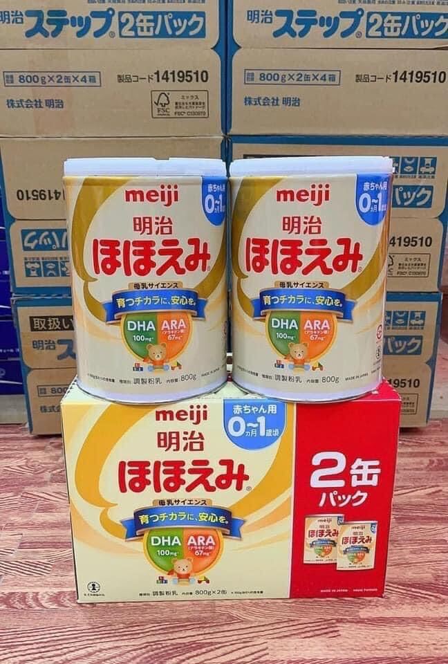 Sữa Meiji lon 800g nội địa NHẬT BẢN Date mới nhất