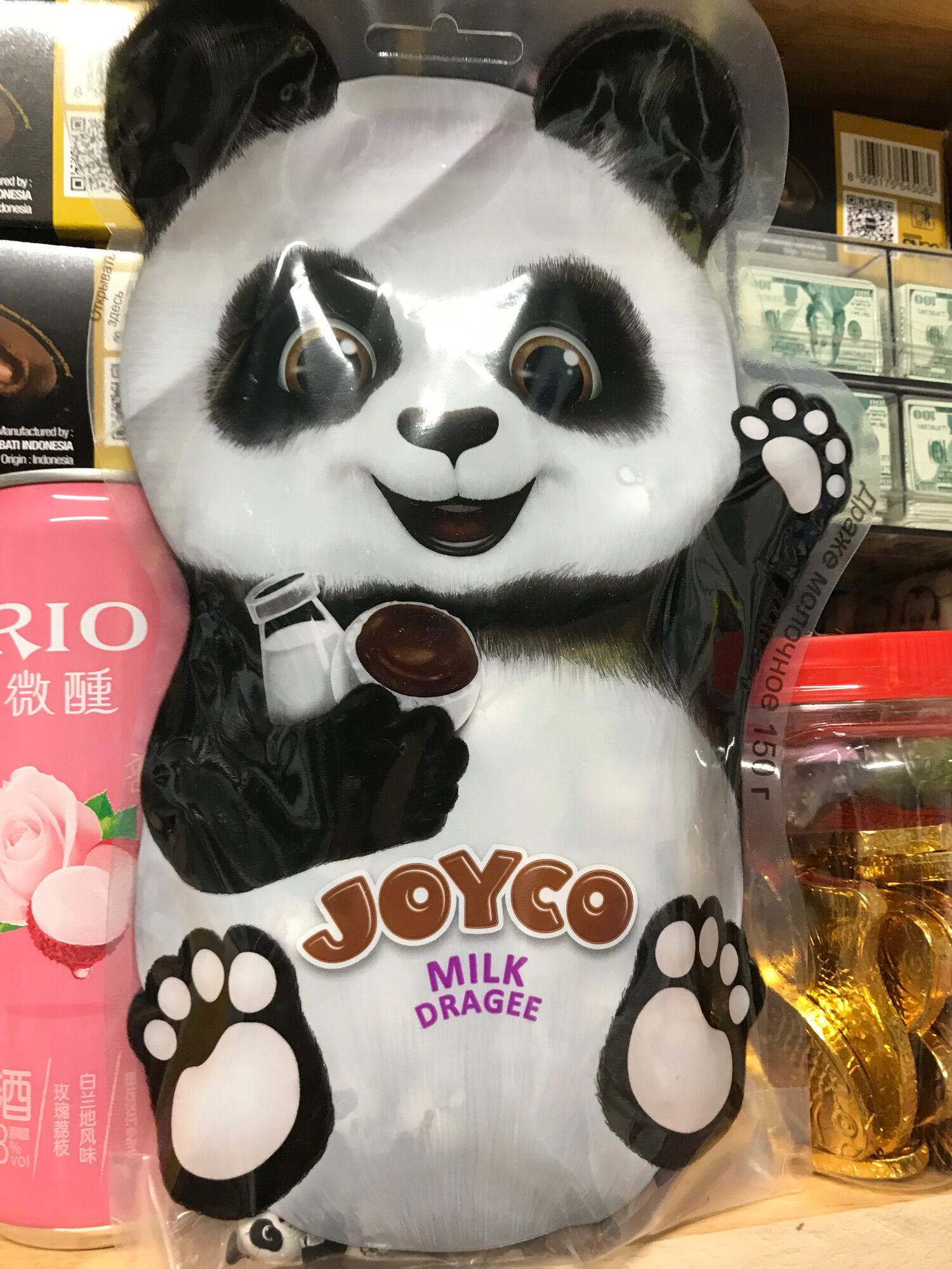 Kẹo Socola Gấu Trúc Panda Joyco Milk Dragee ( 1 Bịch 150g)