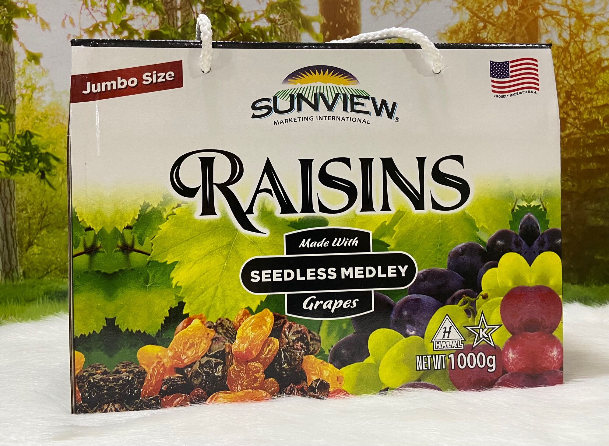 Nho Khô Raisins Hộp 1kg