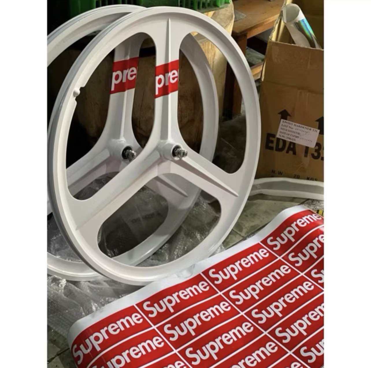 Tem Dán Supreme & Dán Xe Đạp Fixed Gear [CYB]