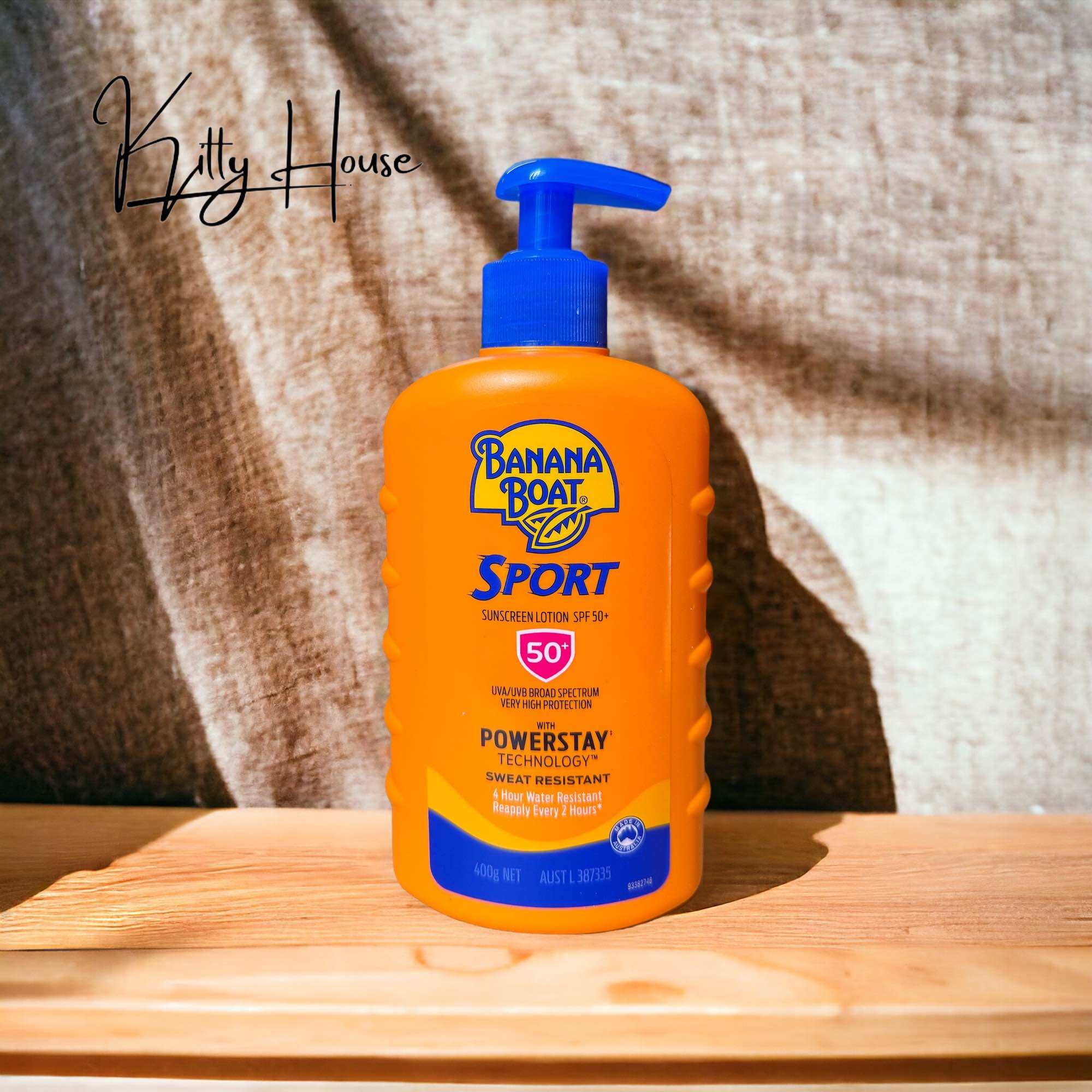 Kem chống nắng banana boat sport spf50 chai 400ml