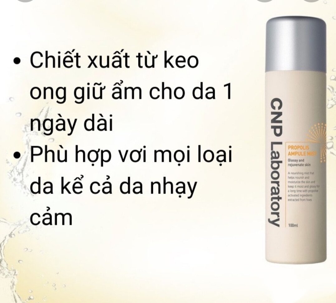 Bộ sản phẩm keo ong 4 bước phục hồi làn da toàn diện CNP Propois Best Trial Kit 4pcs_