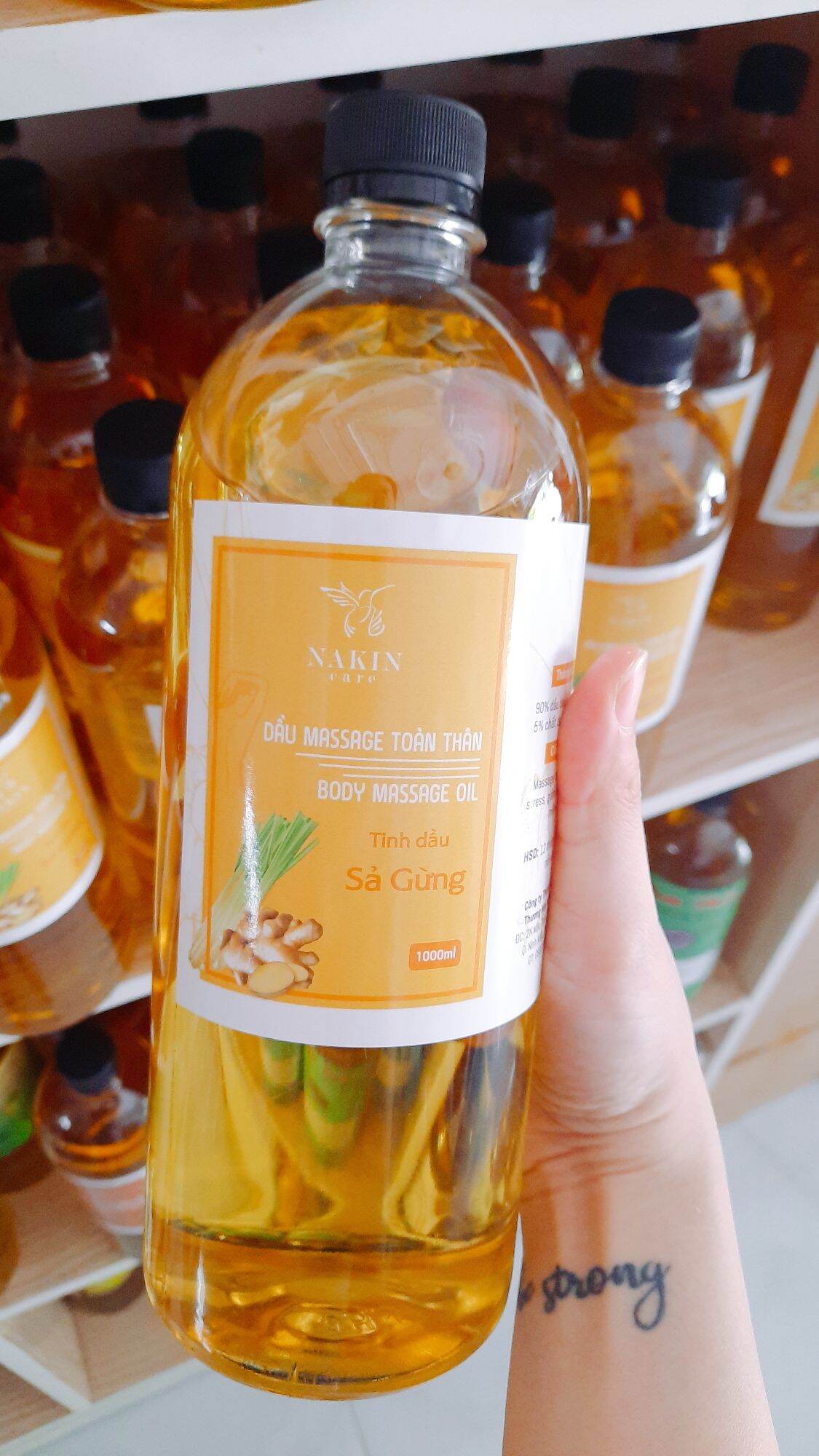COMPO DẦU MASSAGE 1000ML (5 CHAI)