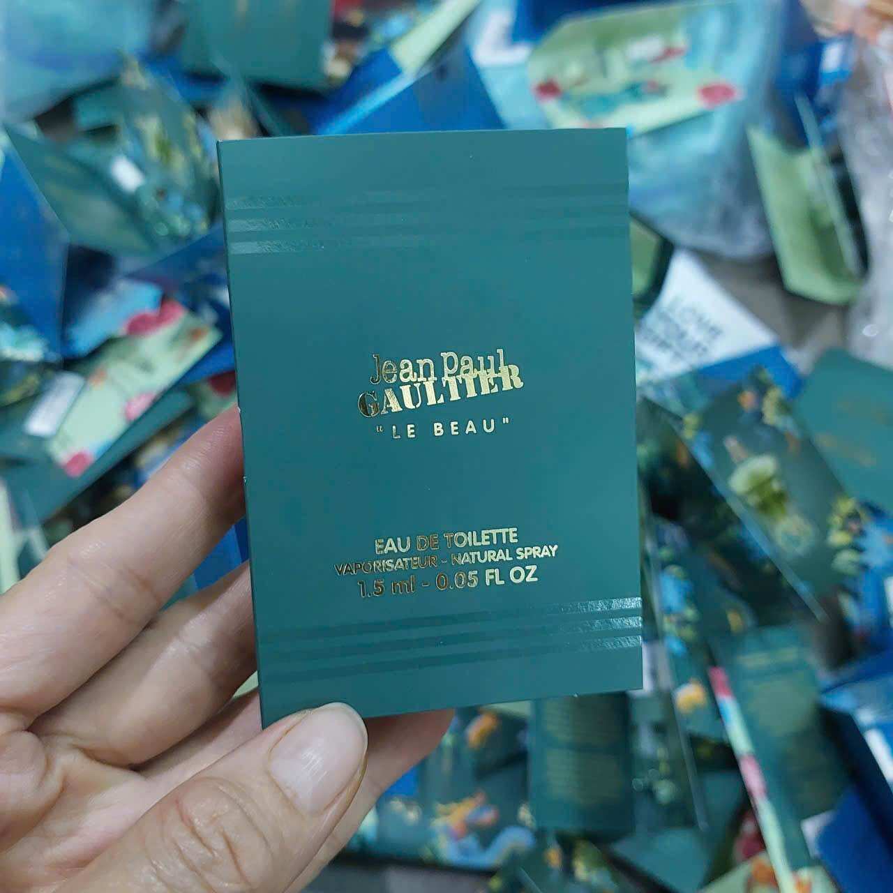 nước hoa thử (vial) Jean Paul Gaultier Le Beau chính hãng với dung tích 1.5ml.