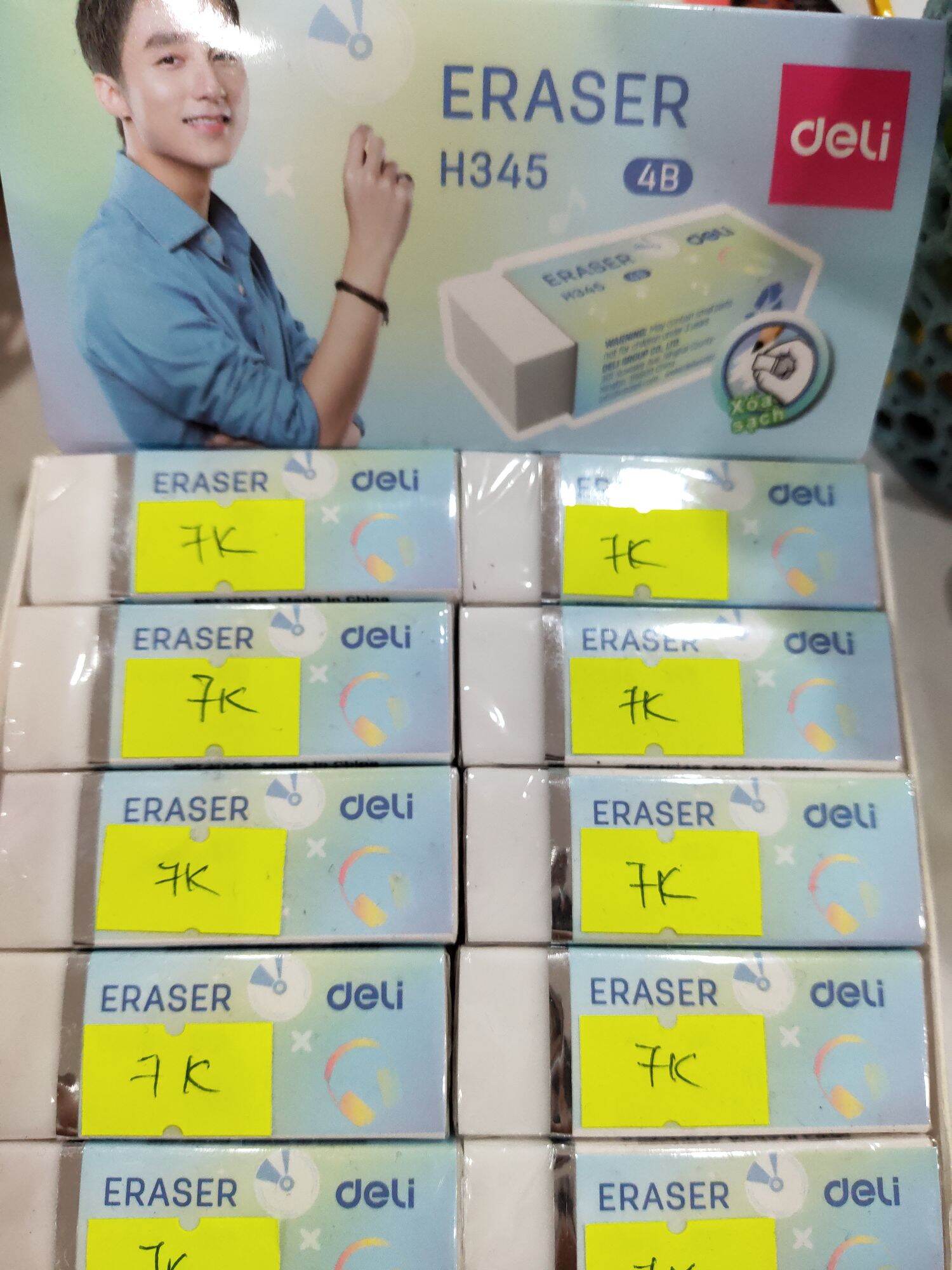 Tẩy bút chì deli h345