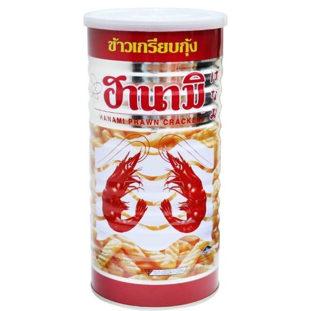 Lon 110g bánh snack tôm thái hasami