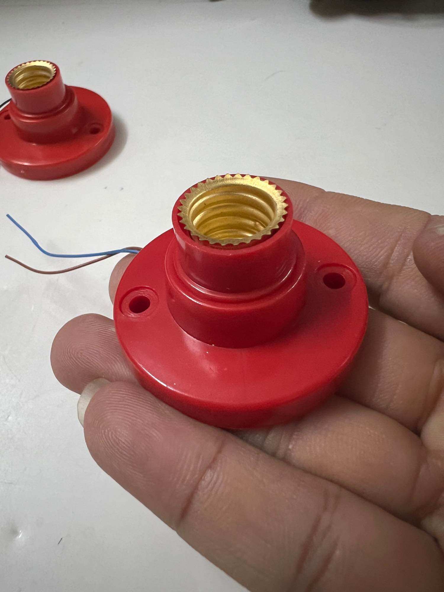 Đui đèn ngồi dành cho bóng cana E12