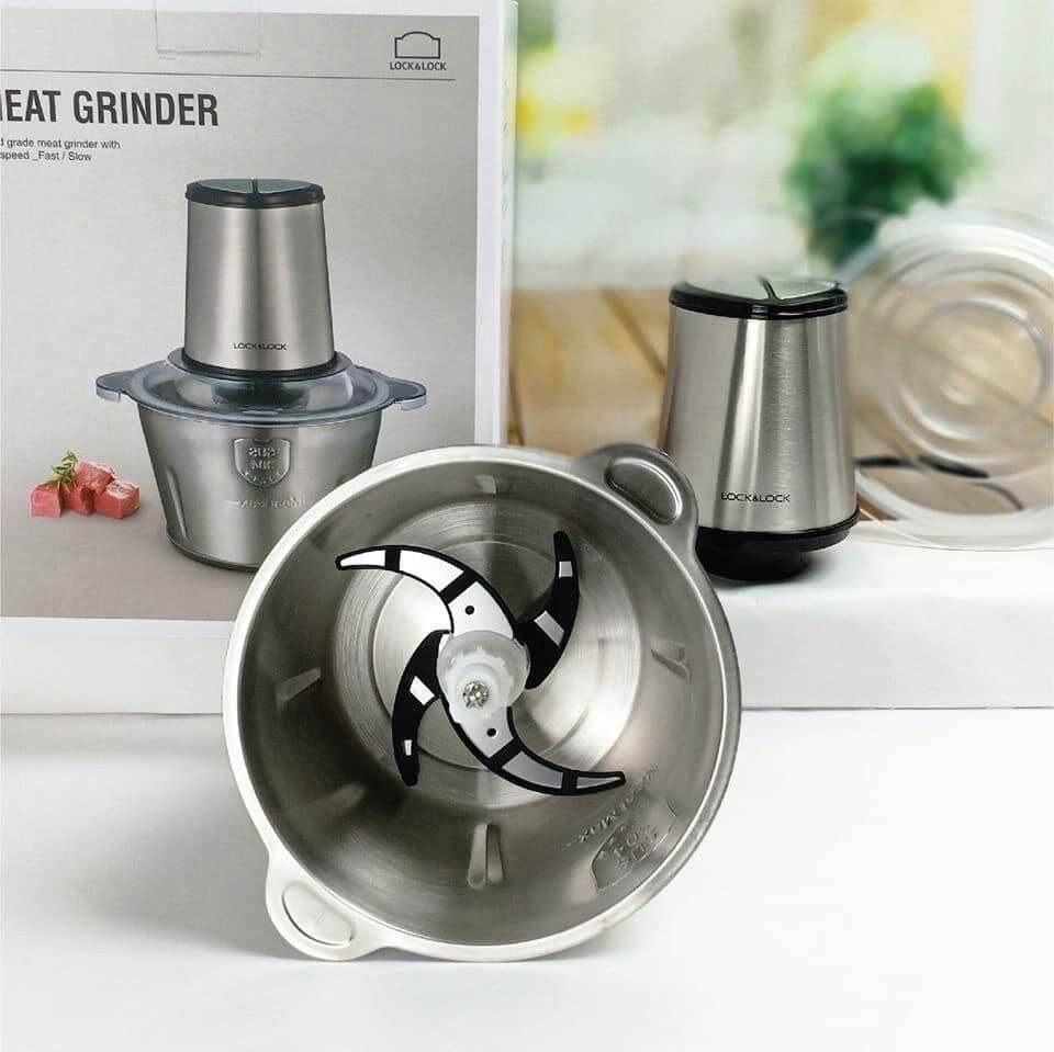 MÁY XAY THỊT CỐI INOX DUNG TÍCH 2L LOCK&LOCK EJM172