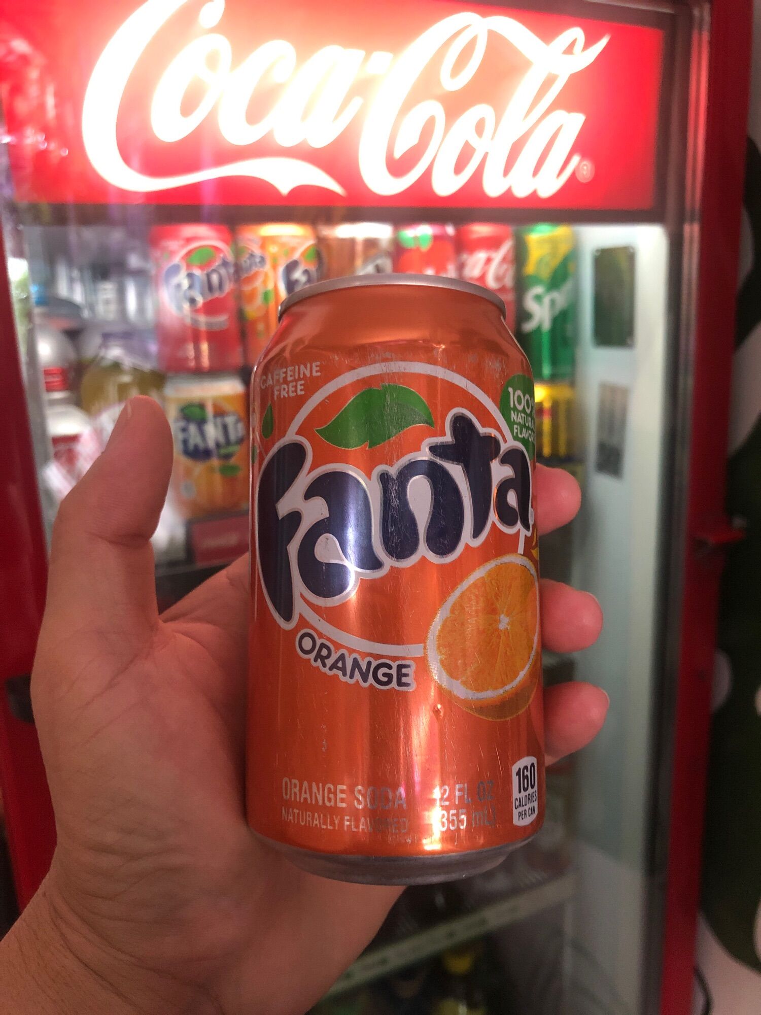 Nước ngọt có gas nhập Mỹ Coca Cola-Fanta