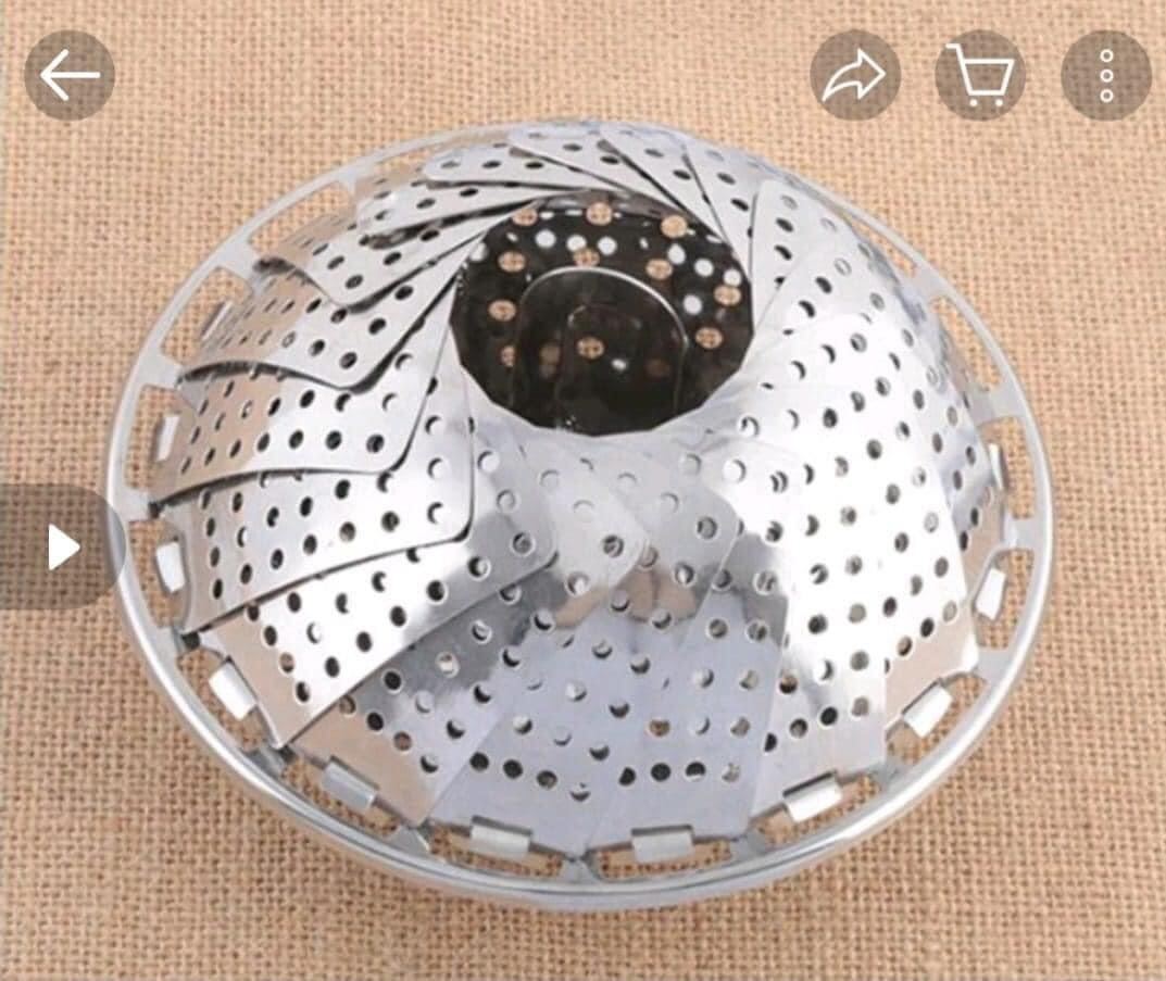 Vỉ hấp xòe inox