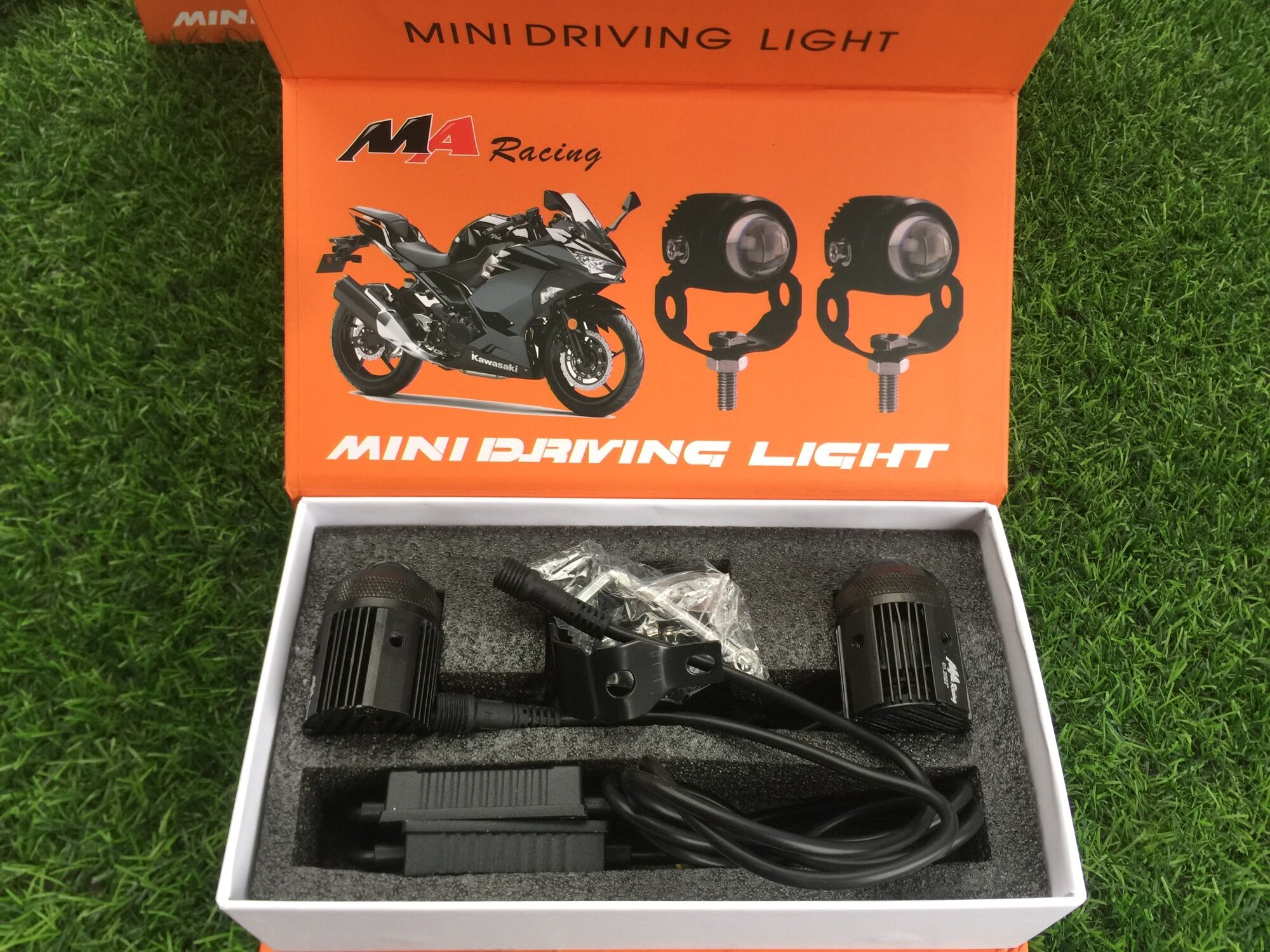 Trợ sáng mini 2 màu cos vàng pha trắng maracing 20w. .