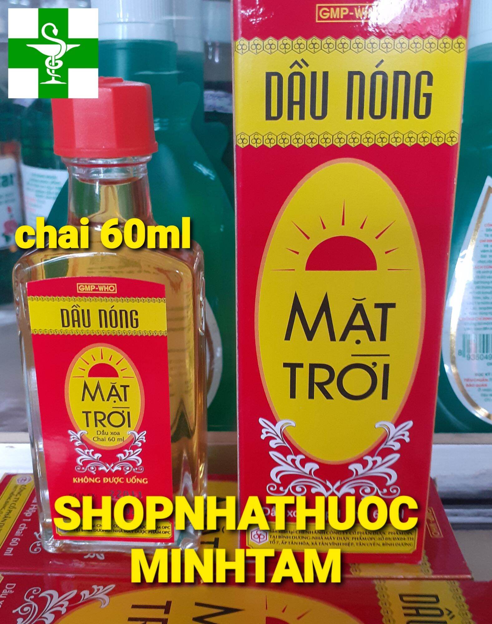 Đầu nóng mặt trời 1 chai 60ml