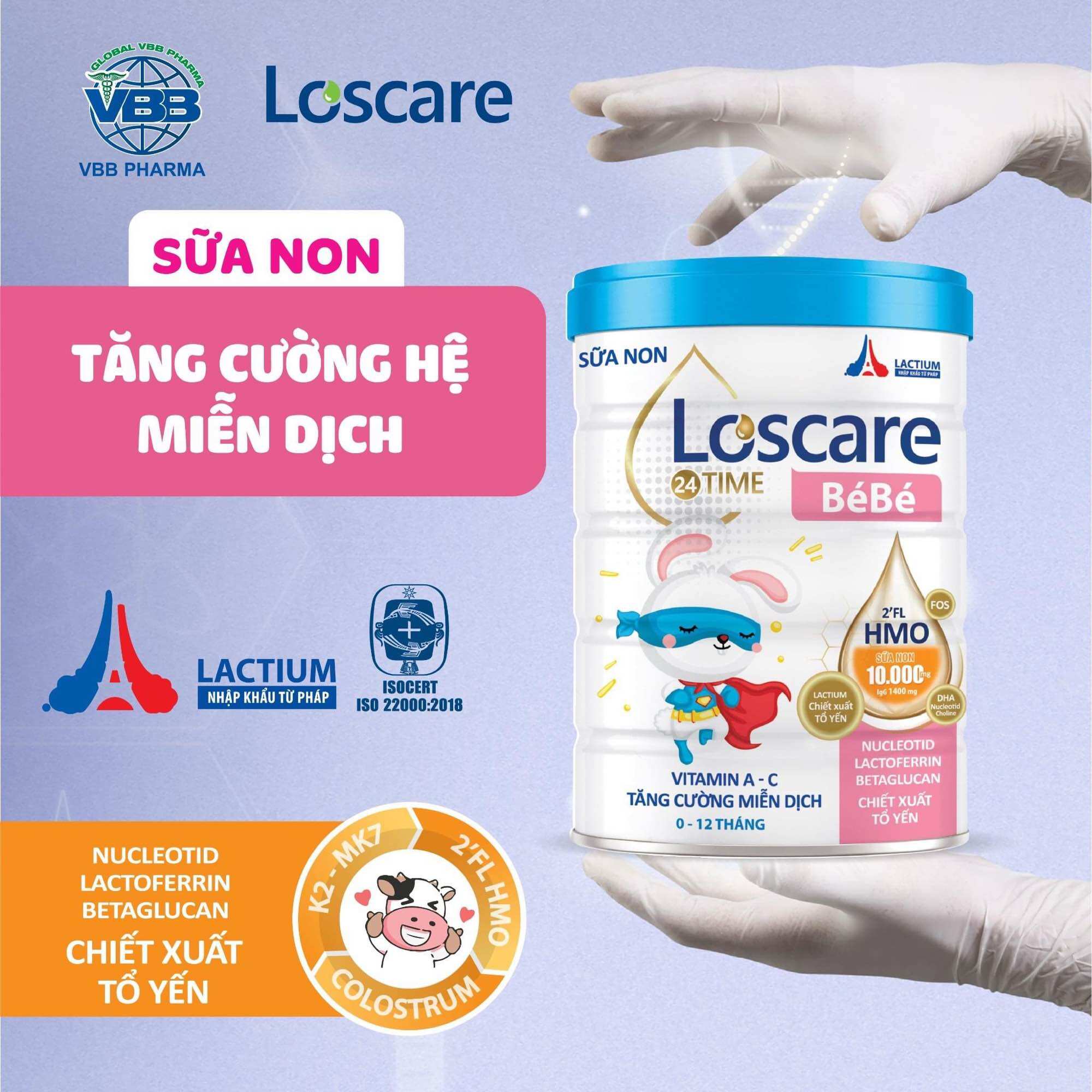 Sữa Bột - Loscare Sữa Non Tổ Yến Cao Cấp