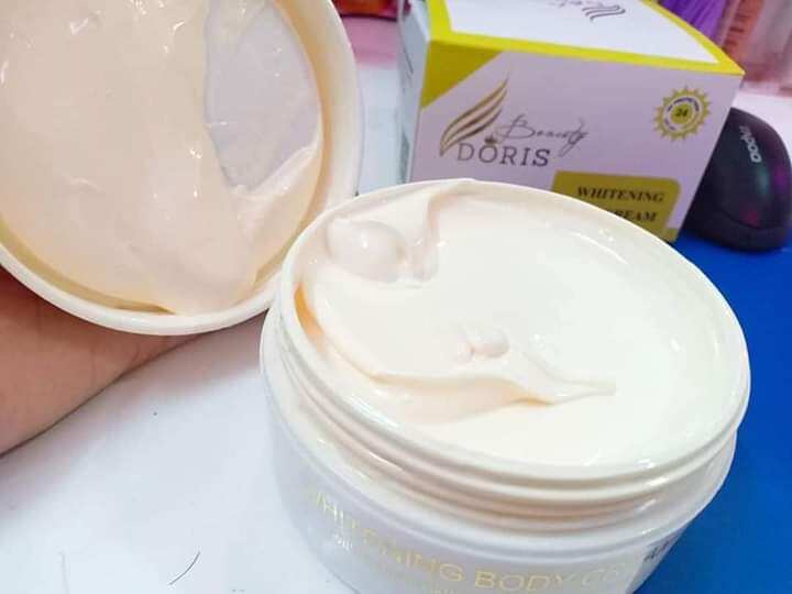 Kem body dưỡng kích trắng da Doris
