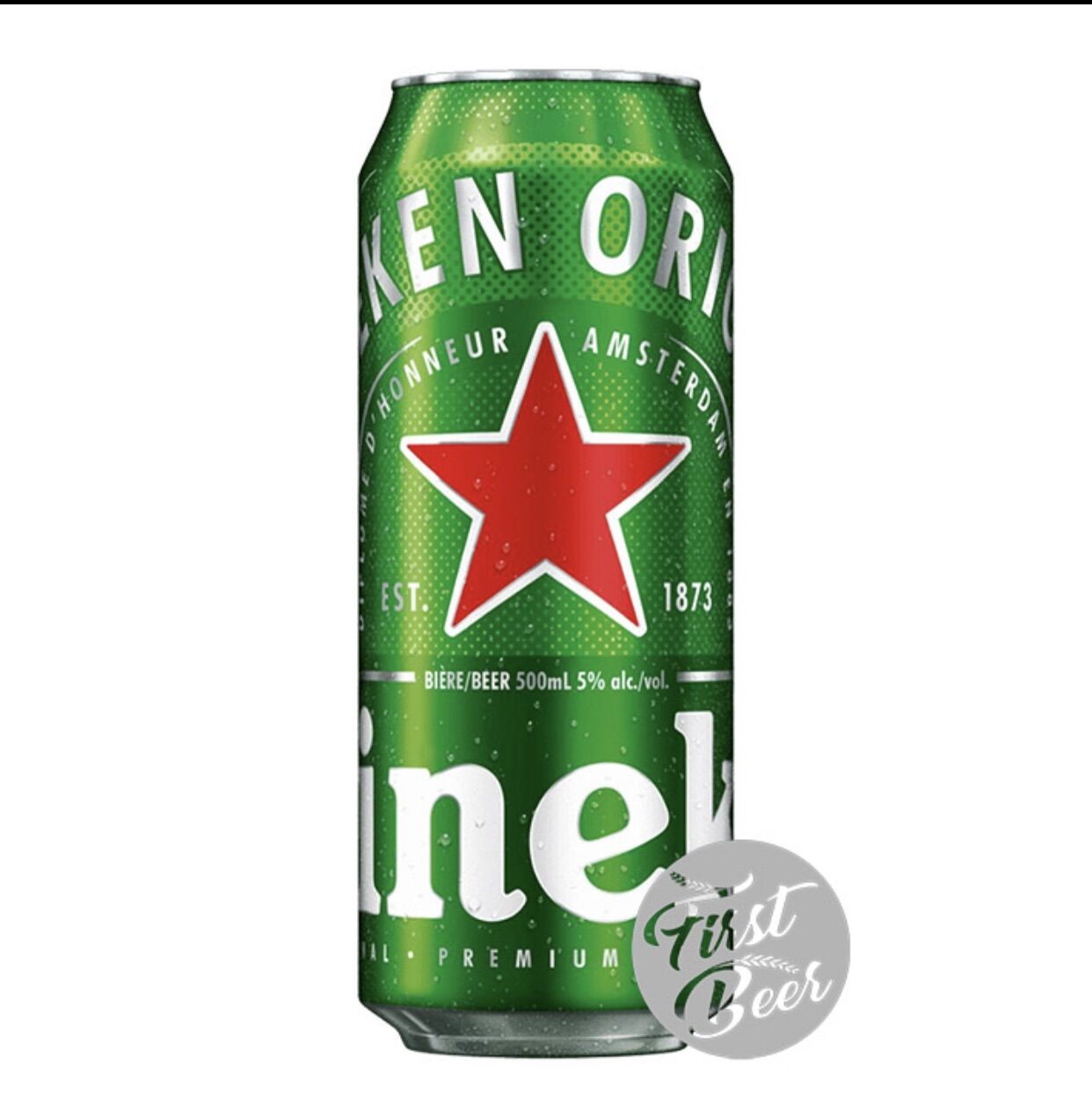 Bia Heineken Thái 5% thùng 12 lon 500ml