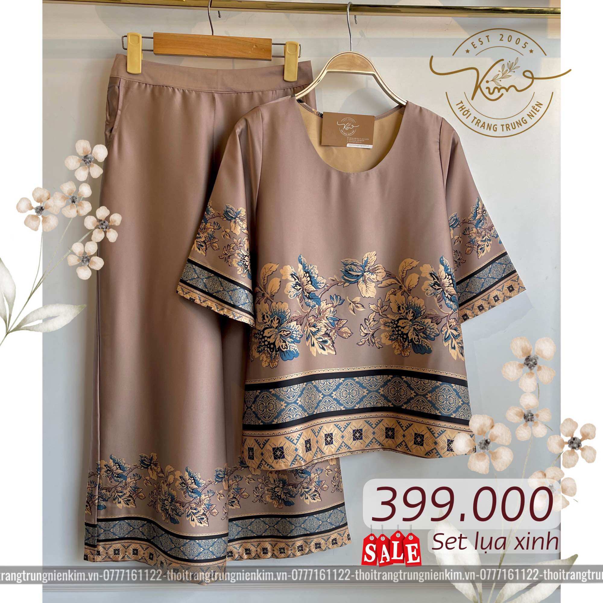 Set bộ trung niên sang trọng Bigsize