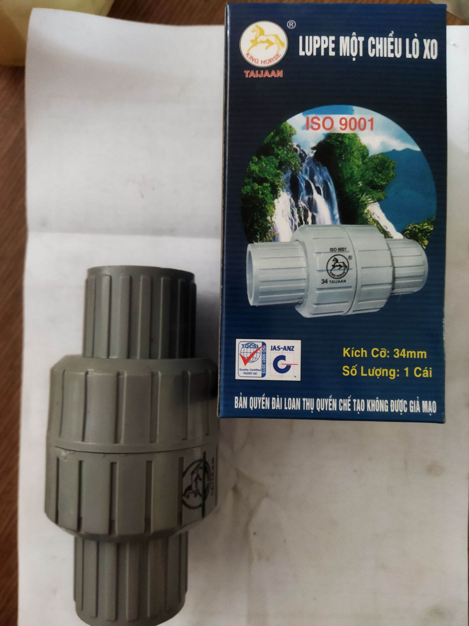 Luppe một chiều lò xo - 34mm