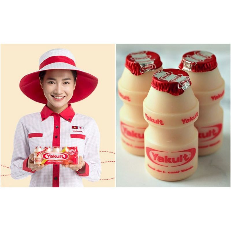 Sữa chua uống lên men Yakult (lốc 5 chai)
