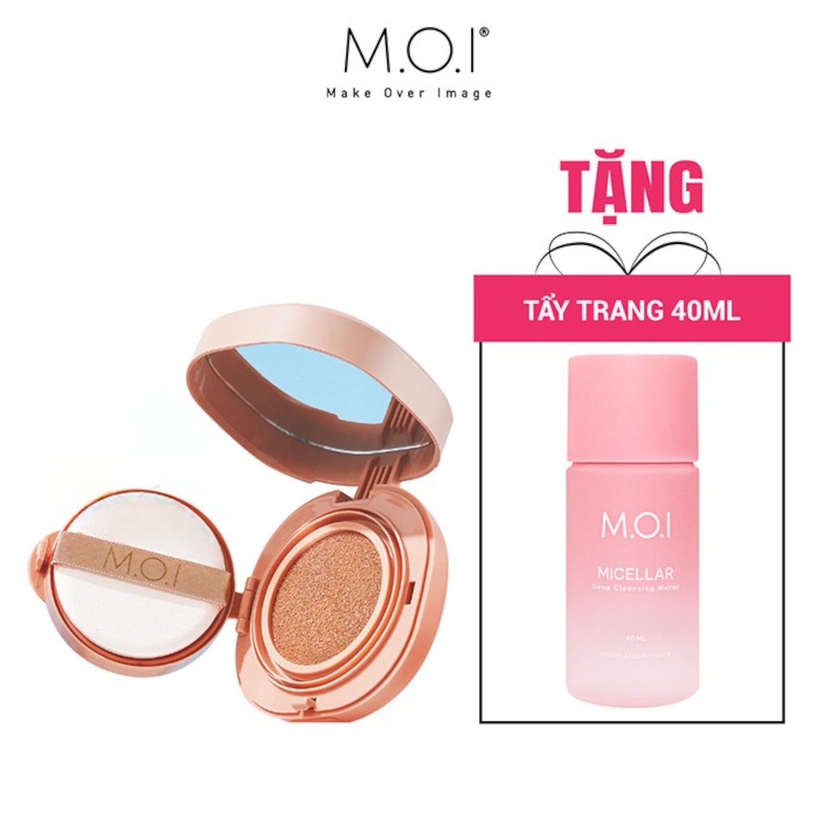 Phấn nước m.o.i hồ ngọc hà baby skin cushion