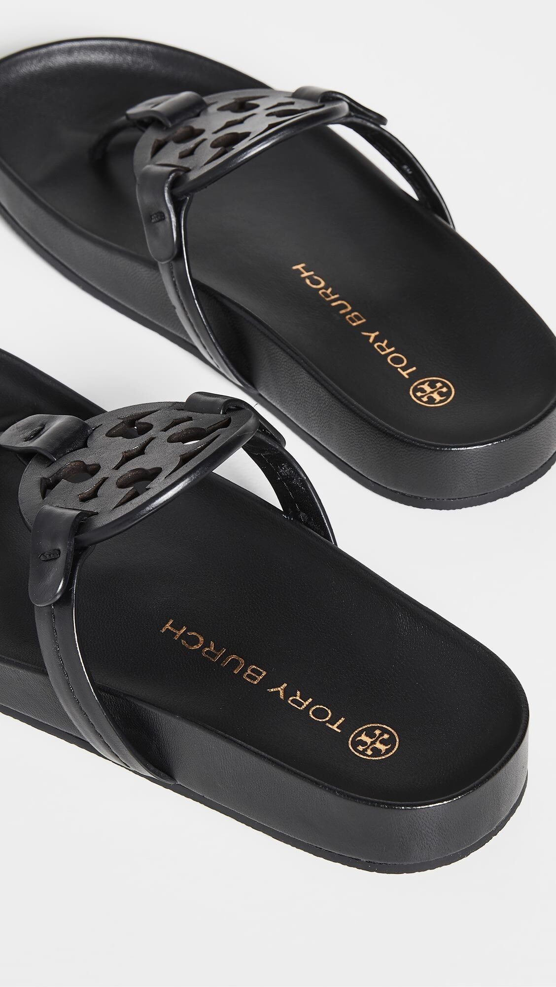 Sandals Tory Burch Miller Cloud, màu đen
