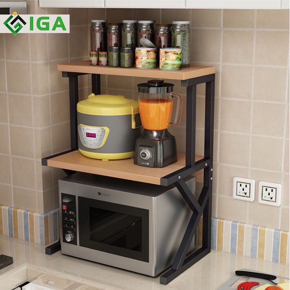[HCM]Kệ Lò Vi Sóng Sắt Gm02. 2 Tầng