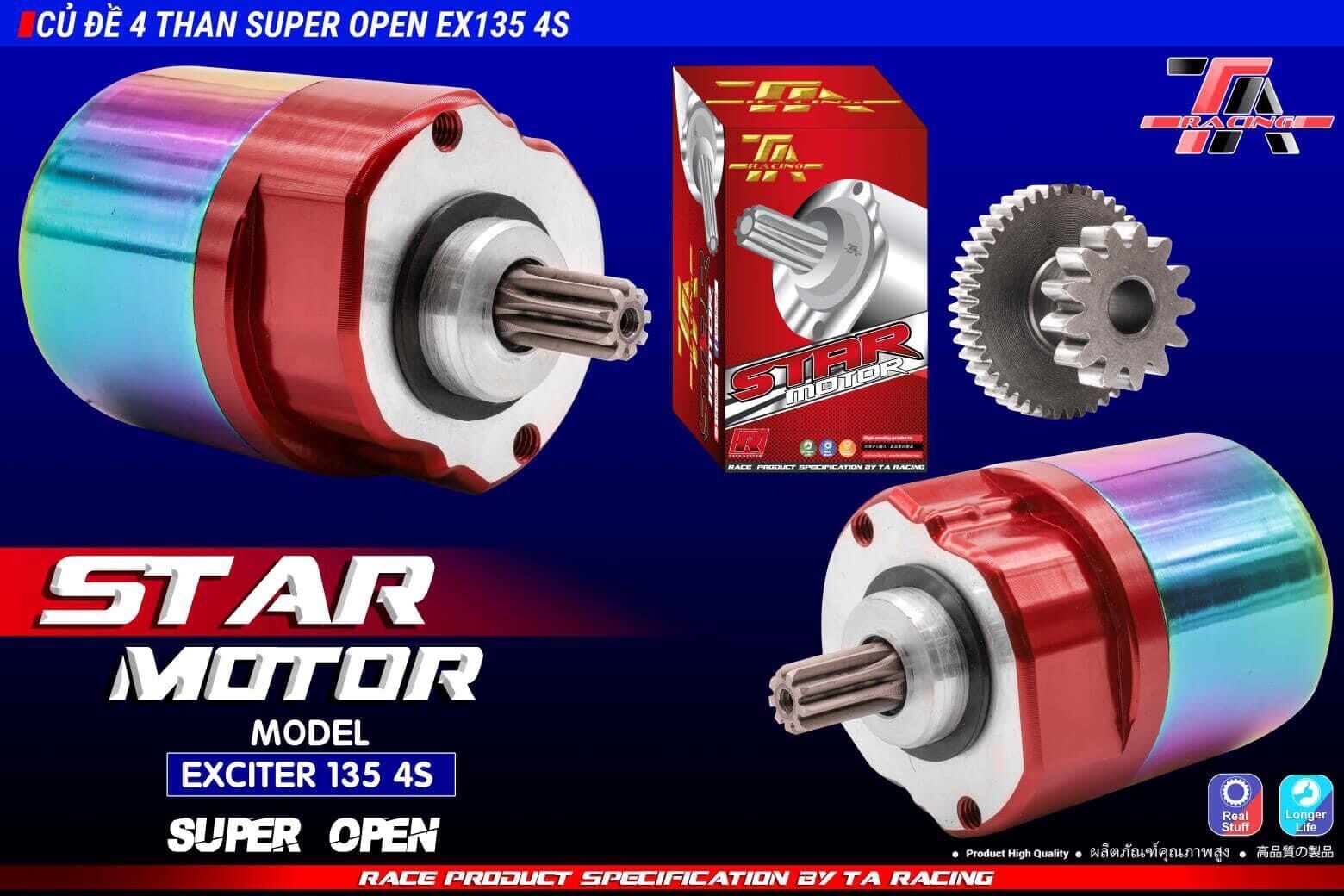 Củ đề độ trái lớn exciter 135 4 số