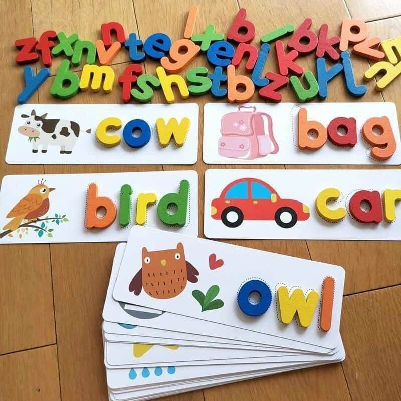 Ghép vần tiếng anh cho bé - Spelling game
