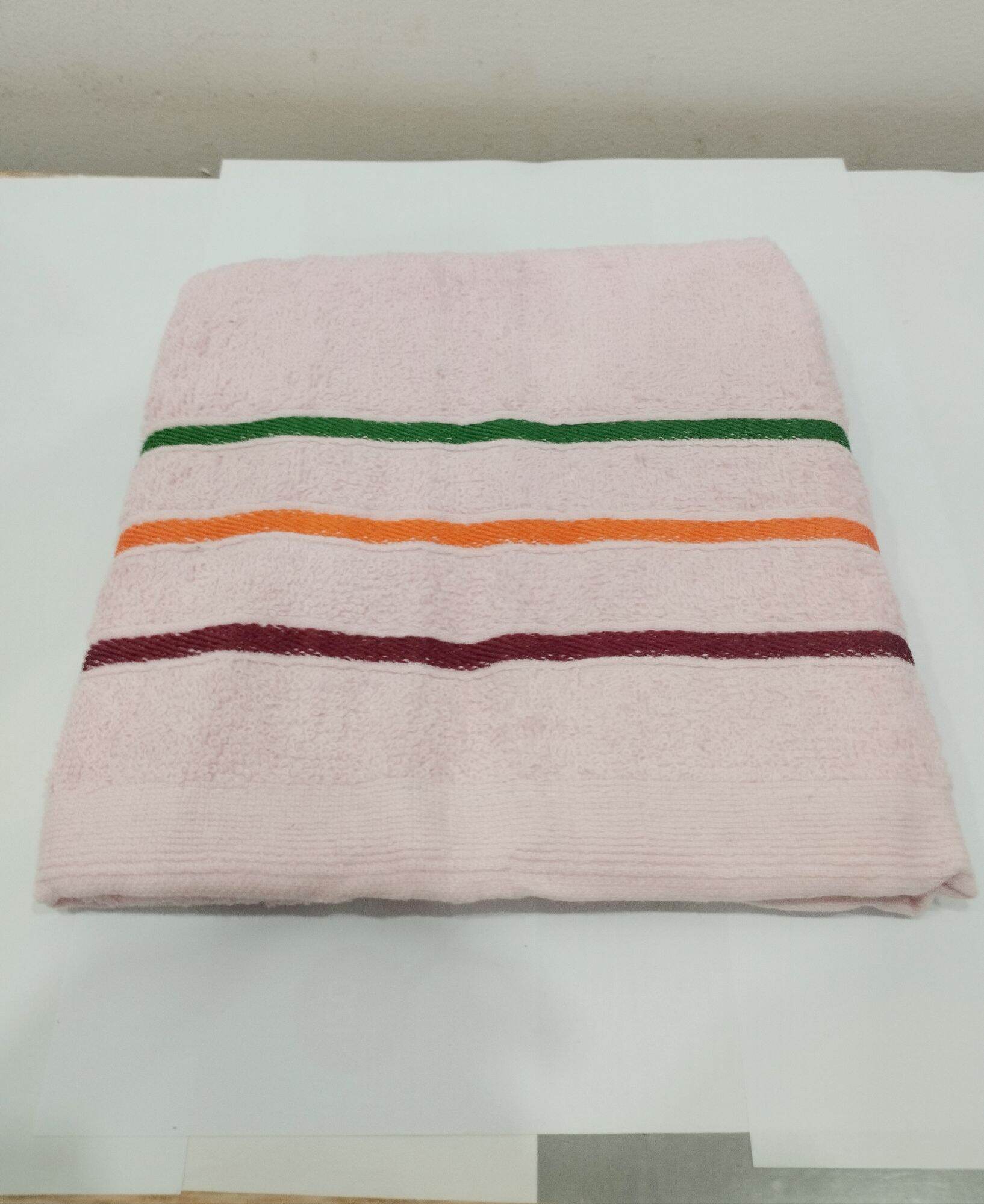 (HCM) Khăn tắm 35 x 75cm màu hồng ( k.mãi Unilever)