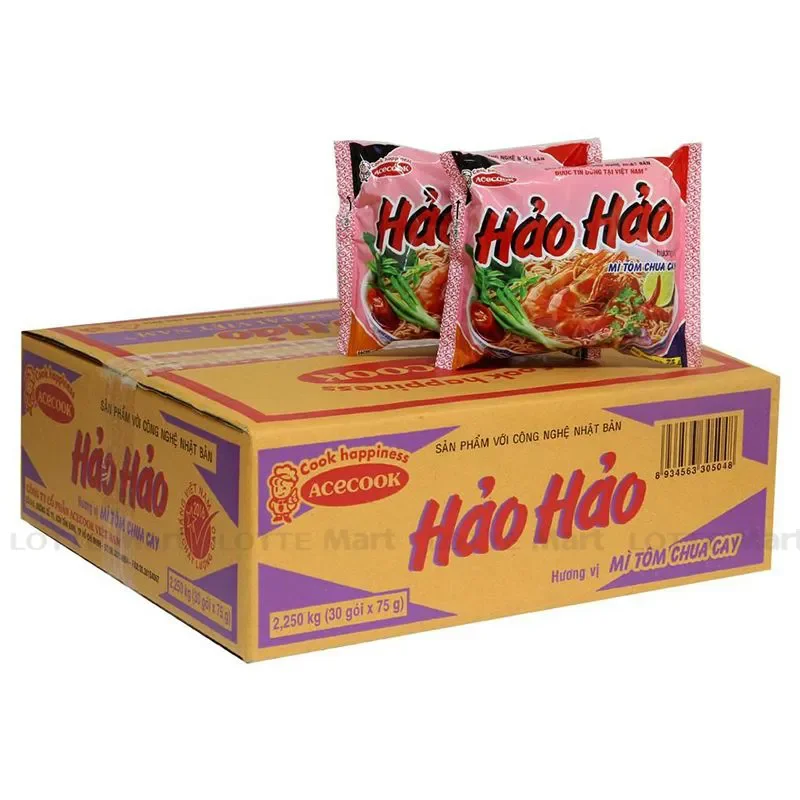 MÌ TÔM HẢO HẢO CHUA CAY ( 1 THÙNG )