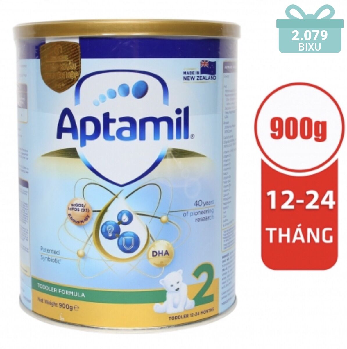 Sữa bột aptamil new zealand 2 900g