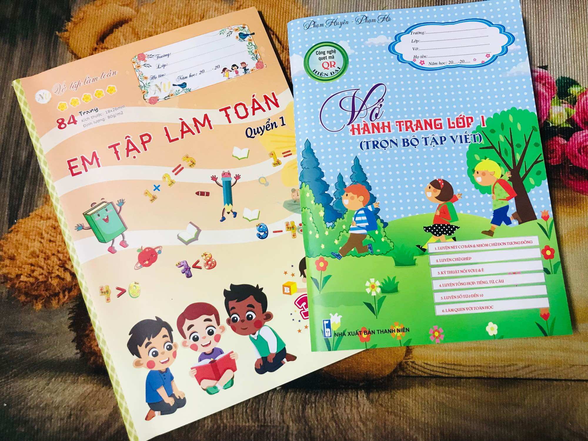 Combo hành trang cho bé vào lớp 1