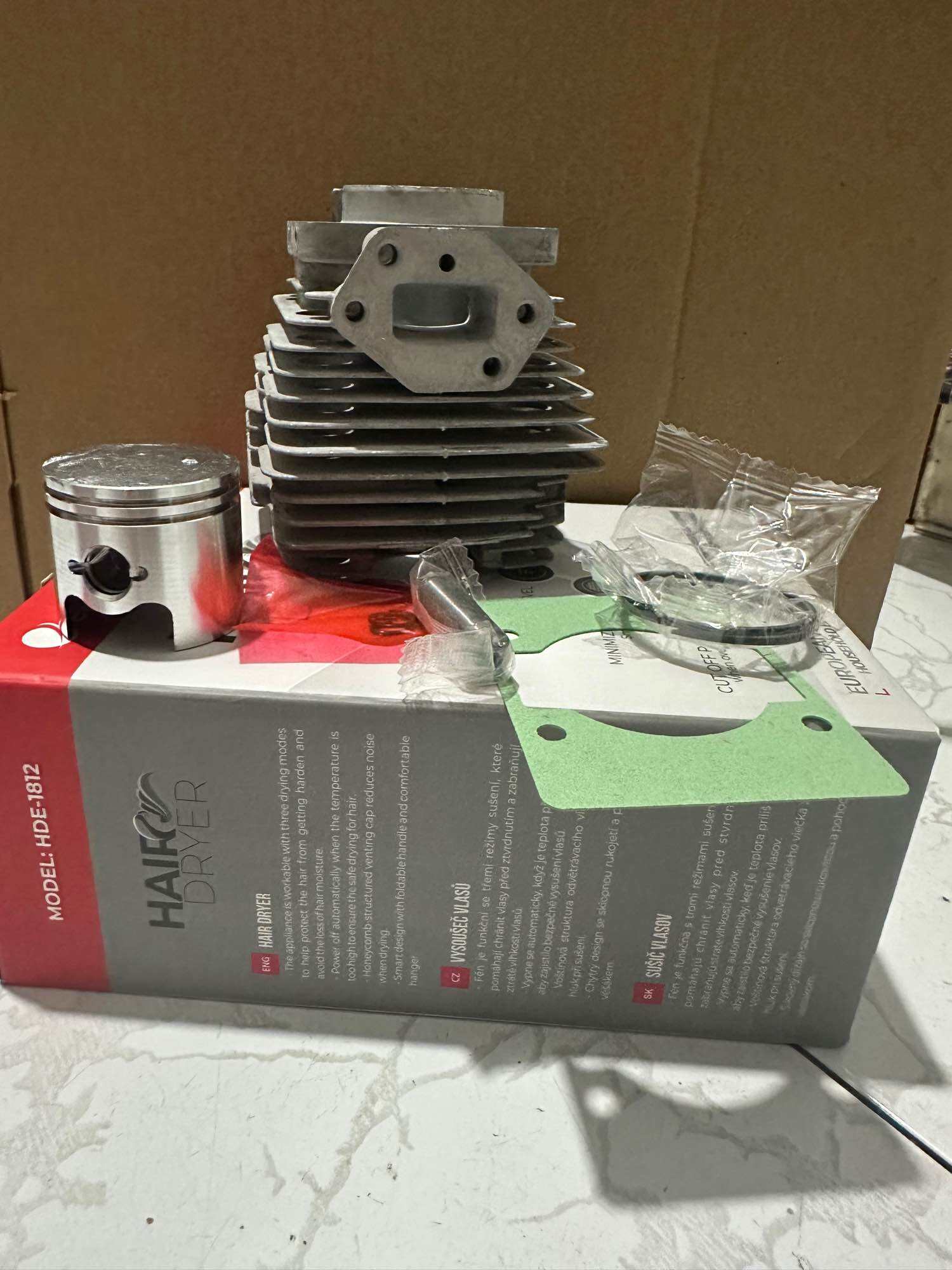 Bộ Nòng ( Hơi) máy cắt cỏ Husqvarna 143/541. NÒNG 40MM