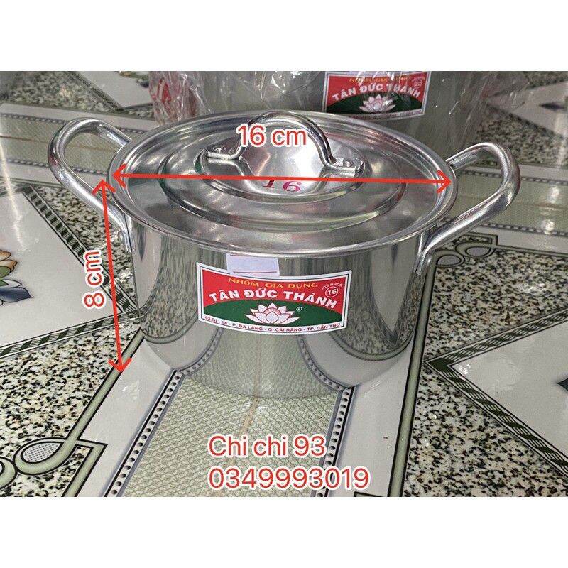 nồi nhôm Tân Đức Thành loại 1 (2 size)