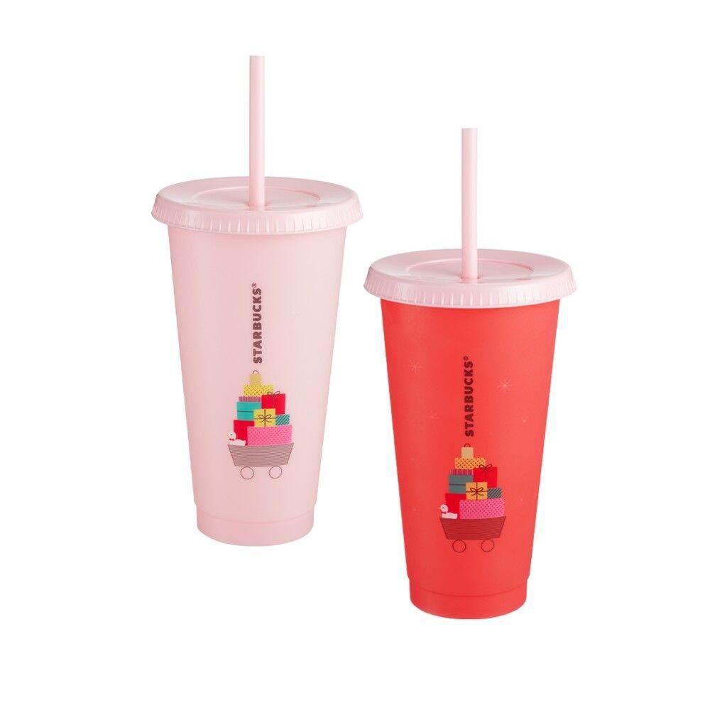 Ly Starbucks Colour Changing Reusable Cold Cup 710ml