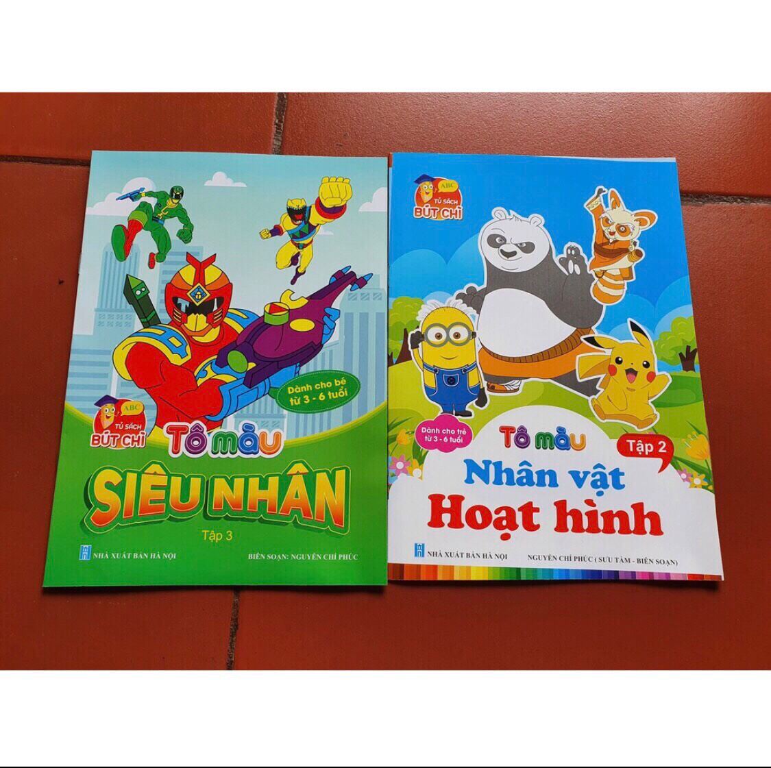 Bộ tô màu công chúa siêu nhân