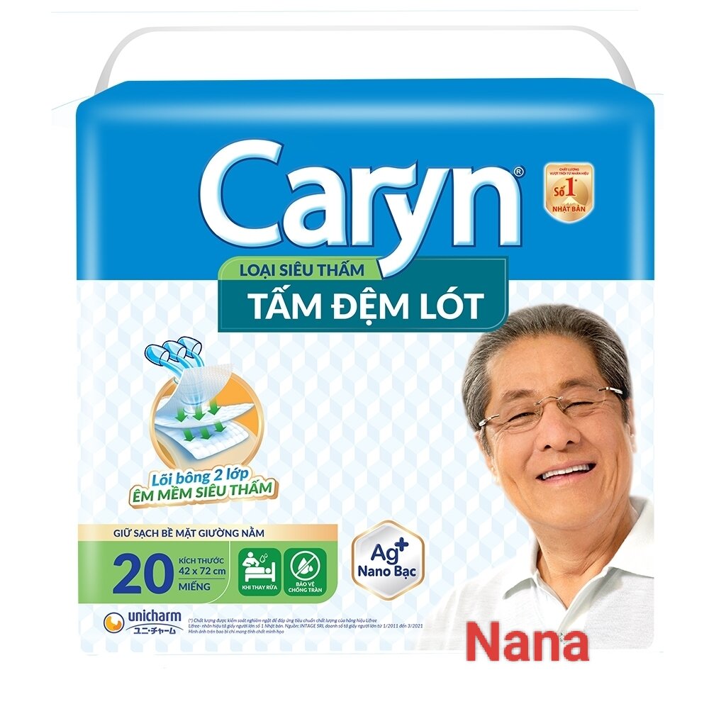 Tấm đệm lót Caryn người lớn siêu thấm L20 miếng