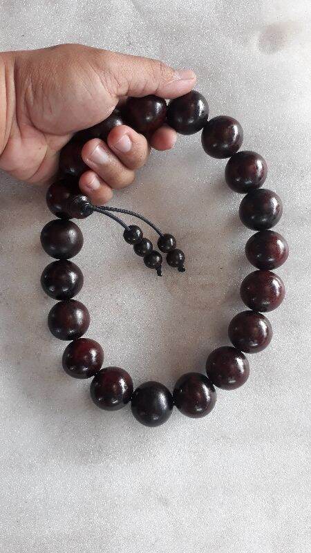 tràng hạt gỗ trắc 20ly. 25ly